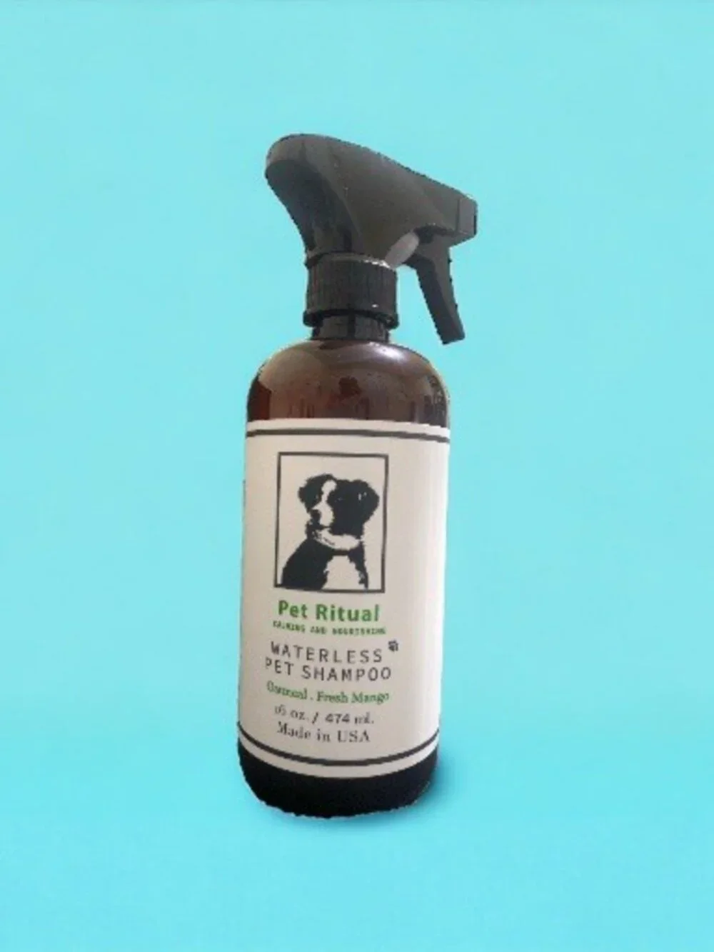 Pet Ritual Waterless Pet Shampoo Orange Lemon Grapefruit Lime 474ml Hydrating